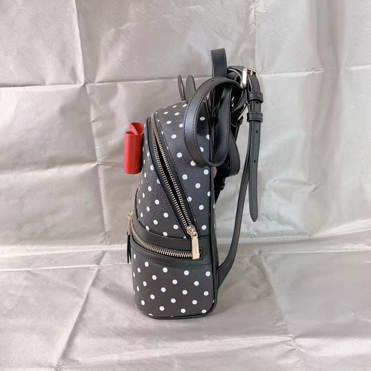 Kate Spade K7325 disney x kate spade new york minnie dome backpack in black multi Kate Spade K7325 disney x kate spade new york minnie dome backpack in black multi